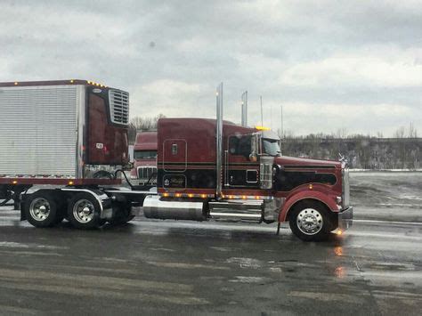 Kenworth Custom W L With Matchin Reefer Big Rig Trucks Big Trucks