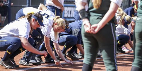 Mgoblog University Of Michigan Softball B1g Tournament Jd … Flickr