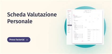 Scheda valutazione personale cos è e come funziona Modello