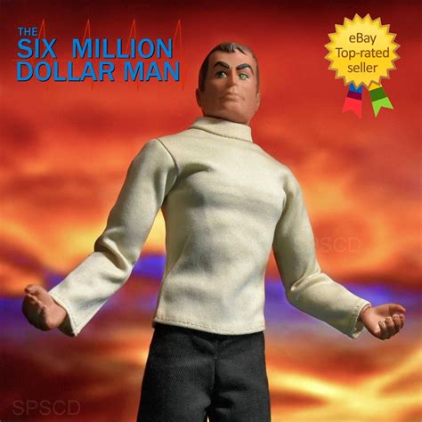 Denys Fisher Mint Complete Maskatron Figure From The Six Million Dollar