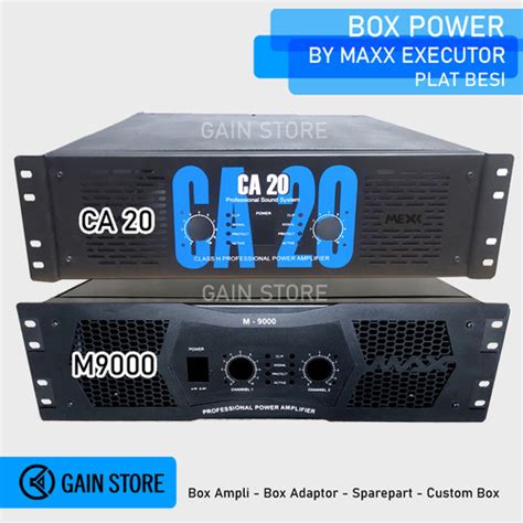 Jual BOX CA 20 POWER AMPLI AMPLIFIER TEBAL CA 20 Kota Surabaya