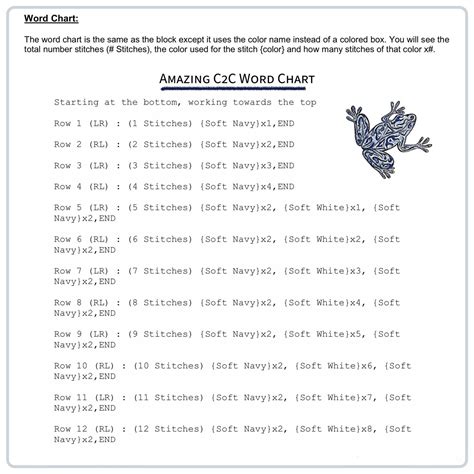 Heart North Carolina C2C Crochet Pattern & Graphghan Crochet Pattern