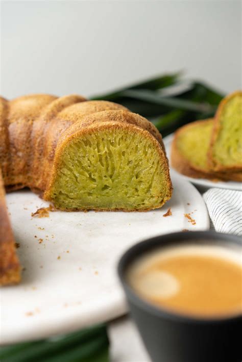 Bánh Bò Nướng Recipe Vietnamese Pandan Honeycomb Cake