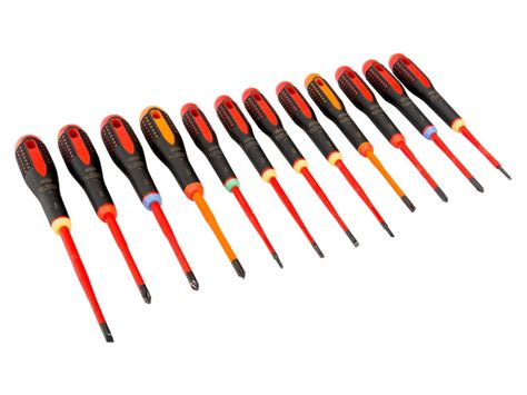 Bahco Be Sl Ergo Slim Vde Insulated Screwdriver Set With