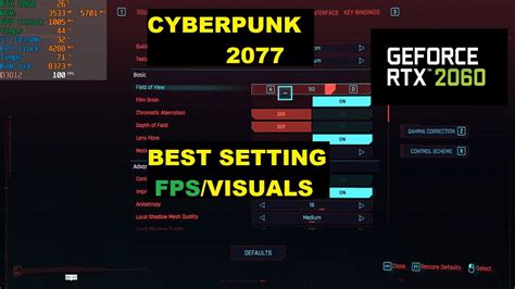 Cyberpunk Best Setting For Fps And Visuals Rtx Gpu Rtx