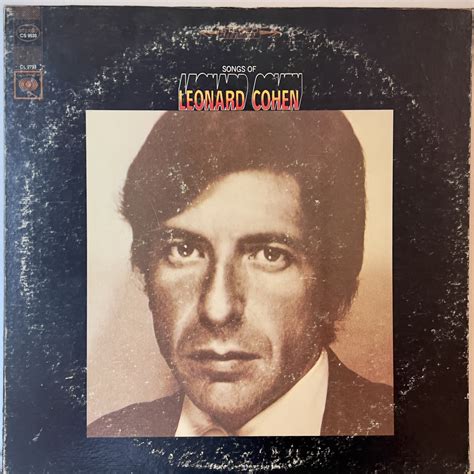 Songs Of Leonard Cohen Vinyl Record Album Review Colossal Reviews