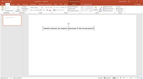 Cómo Curvar Texto En Powerpoint 2019 2016 ️ Solvetic