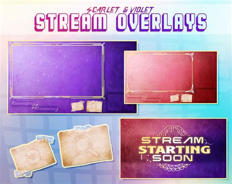 Stream Overlays Pok Mon Scarlet Violet Twitch Youtube Pok Mon