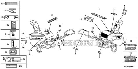 Parts for Snow Blowers HS HS720 HS720 ASA SAAA-1000001-2099999 LABELS ...