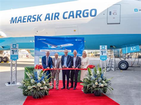 Maersk Air Cargo Recibe El Primero De Sus Dos Nuevos Boeing 777f Mundomaritimo