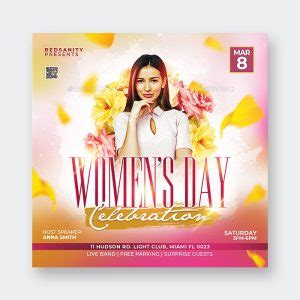 Women S Day Flyer Template PSD Ksioks