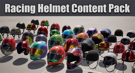 Racing and Motorcycle Helmets in Props - UE Marketplace