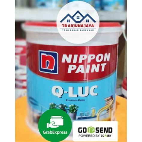 Jual Cat Tembok Nippon Paint Qluc Kg Khusus Sameday Instant Q Luc