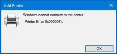 Windows Printer Error 0x0000011b - Get resolved here