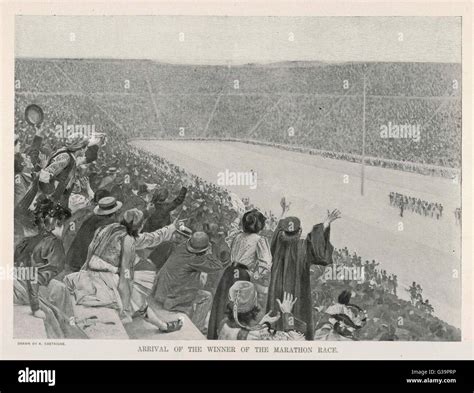 Olympics - 1896 Marathon Stock Photo - Alamy