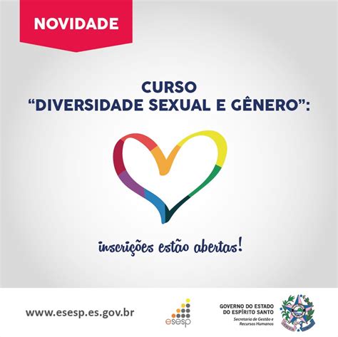 SEDH Esesp e SEDH lançam capacitação sobre diversidade sexual e gênero