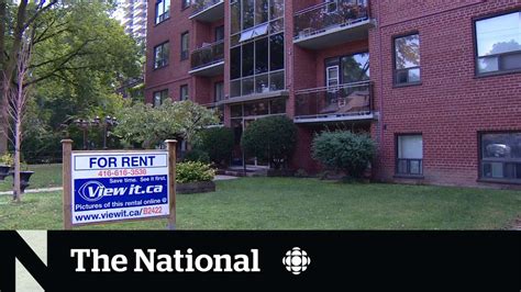 Average Rent In Canada Hits Record High Of Month Youtube