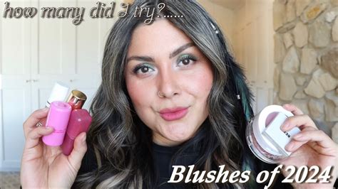 All The Blushes I Have Tried In 2024so Far 😜 Part 1 Liquid And Cream