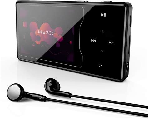 Amazon.com: MP3 Player with Bluetooth 5.2, BERENNIS 16GB Portable HiFi ...