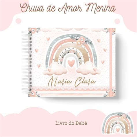 Arco Ir S Chuva De Amor Livro E Cadern Do Beb Arq Digita