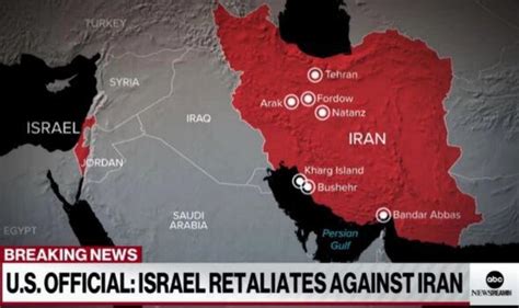 WW3 fears as Israel strikes back at Iran despite promise of 'maximum ...