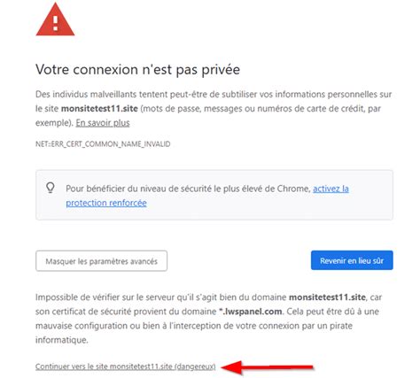 Erreur De Certificat SSL Comment Corriger L Erreur NET ERR CERT DATE