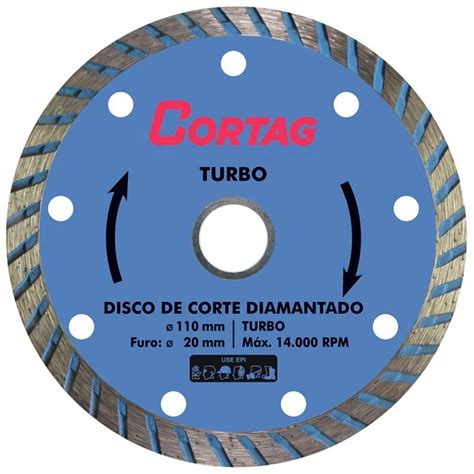 Disco Diamantado Porcelanato Turbo Mmx Mm Cortag Madeiramadeira