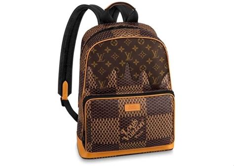 Louis Vuitton Neverfull Damier Ebene Nigo Campus Runway Drip Melt