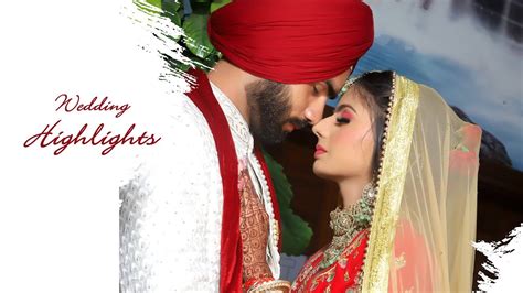 Punjabi Wedding Highlights Anmolpreet Weds Jaspreet 2023 Kanika Art