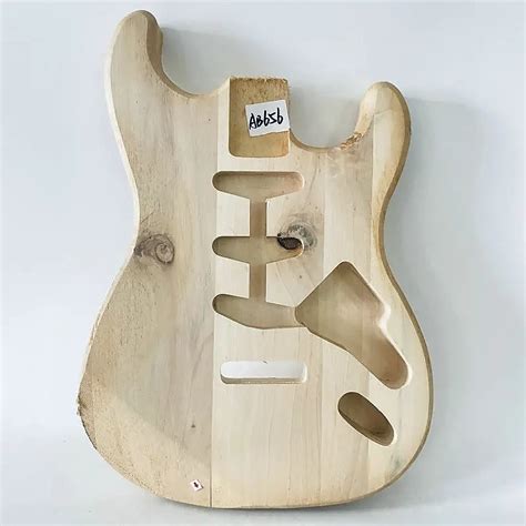 Unfinished Basswood Stratocaster Strat Style Guitar Body Reverb