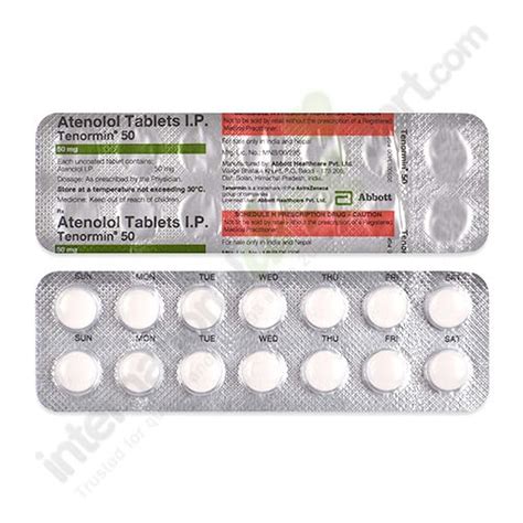 Buy Atenolol Mg Tablets Online Idm