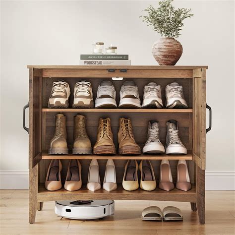 gracie oaks  tier shoe storage organizer wayfair