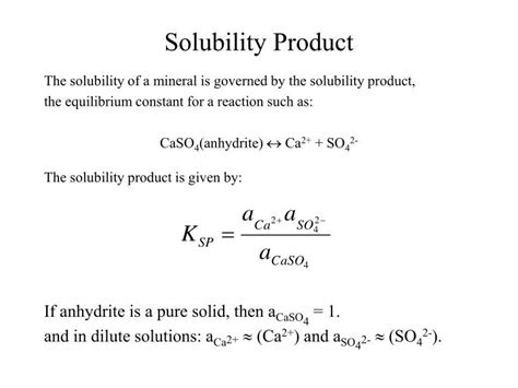 Ppt Solubility Product Powerpoint Presentation Free Download Id Free