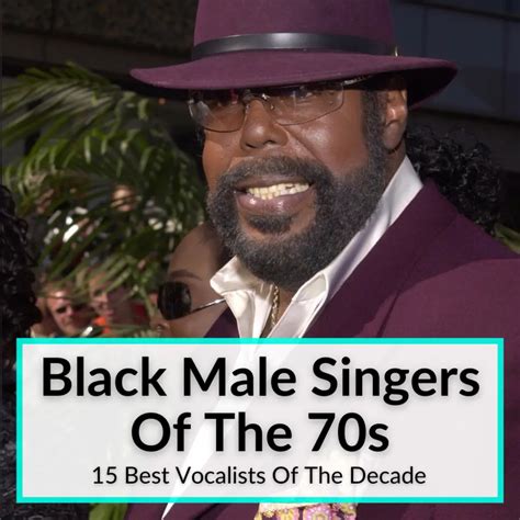 Black Male Singers Of The 70s (15 Best Vocalists Of The Decade)