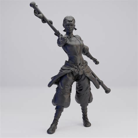 Hot Goblin Monk Adventurer Female Command