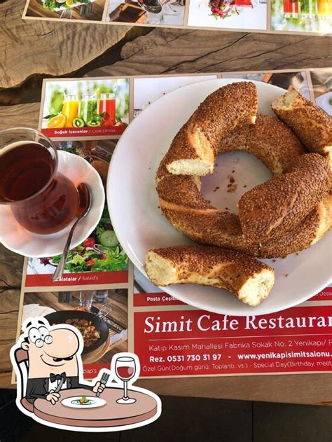 Menu At Simit Salonu Istanbul Fabrika Sk