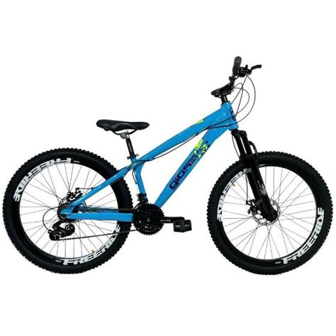 Bicicleta Gios Frx Freeride Aro 26 Freio Disco 21v Azul Bebê