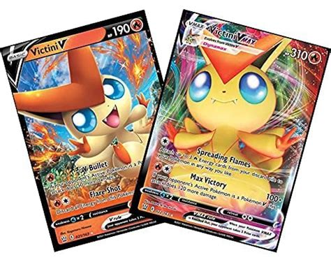 Buy Victini Vmax And V Battle Styles Pokemon Ultra Rare Card Lot