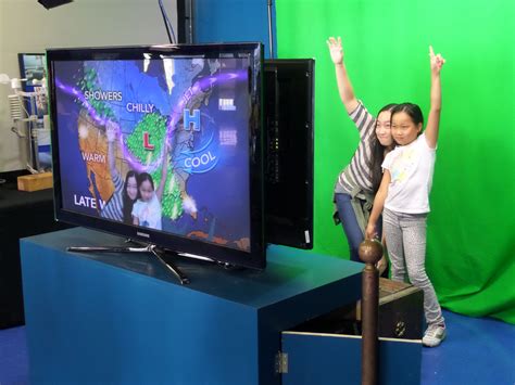 Green Screen Weather Station in the OLC!! | Greenscreen, Weather ...