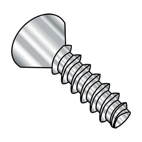 Sim Supply Screws 6 19x5 8 Phil FLAT Plast PK3000 0610LPF188 Walmart