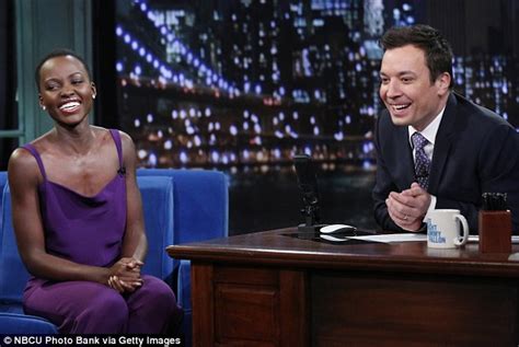 Lupita Nyongo Sits Courtside With Edie Falco And John Leguizamo At