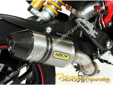 ARROW RACE TECH Exhaust Silencer For Original Manifold On Ducati 939