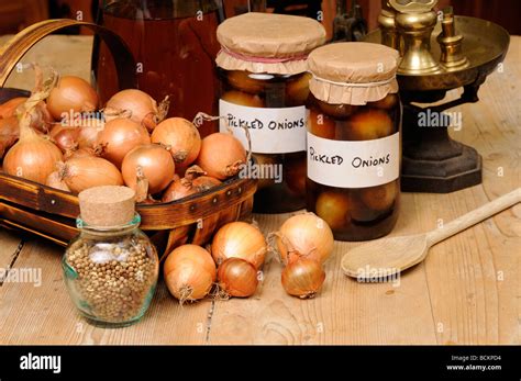 Pickled Onions Hi Res Stock Photography And Images Alamy