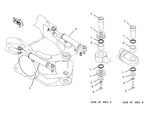 Cylinder Gp Articulation 1988305 Caterpillar