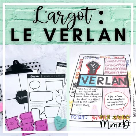 Fun French projects for French class - FLE Avec MmeD