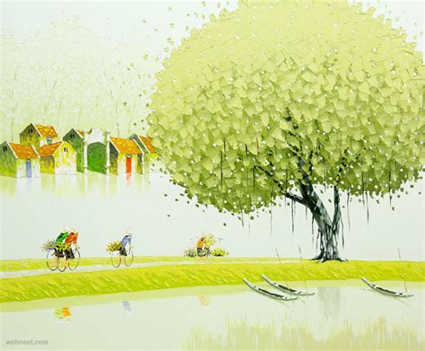 Mind Blowing And Vivid Paintings By Phan Thu Trang Award Winning