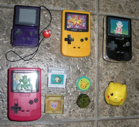 Pokemon Burger King Game Boy Toys, Batt Poke Tomy