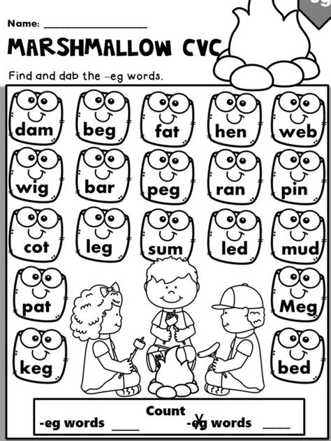 Cvc Words Activities For Kindergarten Artofit