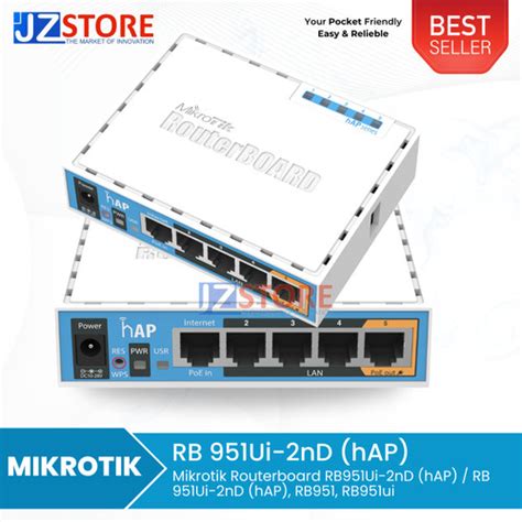 Jual Mikrotik Router RB951Ui 2nD HAP RB 951Ui 2nD HAP RB951