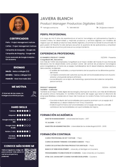 30 Plantillas De Curriculum Vitae En PDF Para Descargar